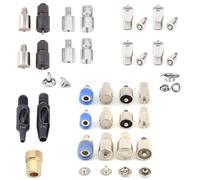 Ensemble de matrices de réglage pour rivets, œillets, œillets et boutons pression pour machine à presser à la main