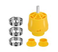 Ensemble de matrices rondes de filetage de tuyau avec matrices de 1/2" 3/4" 1" pour perceuse électrique