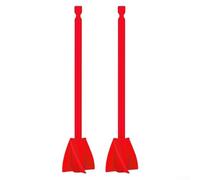 Ensemble de mélangeurs en résine époxy avec hélice en spirale - Tige de mélange de peinture ABS pour perceuse manuelle - Compatible avec perceuses de 96,5 cm et plus grandes (7)