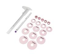 Ensemble de Mesures de Tatouage 3D Areola - Règle D'échelle de Tatouage Areola Aréole Tatouage Temporaire Post Mastectomie Tatouage Temporaire Post Chirurgie Mamelon Solution