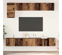 vidaXL Ensemble de meubles TV 5 pcs chêne noir 100 x 30 x 30 cm