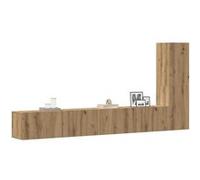 Ensemble de meuble TV mural 3 pcs chêne artisanal