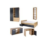 arthur berndt Alessio - Ensemble de 6 pièces pour chambre d'adolescent - 140 x 200 cm - Fabriqué en Allemagne