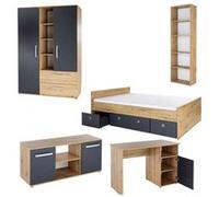 Ensemble de meubles 140x200cm Alessio