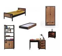 Ensemble De Meubles 'alex' Bureau Et Armoire 2 Portes