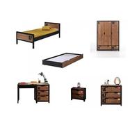 Ensemble De Meubles Alex Grande Armoire Et Bureau