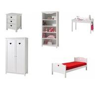 Ensemble de meubles armoire 2 portes Rouge G