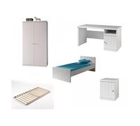 Ensemble de meubles avec bureau blanc