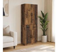 Ensemble de Meubles avec étagère 2 pc Bois d'ingénierie Mobilier jardin vidaXL v