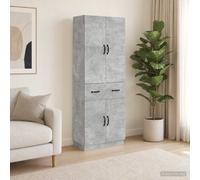 Ensemble de Meubles avec étagère 2 pc Bois d'ingénierie Mobilier jardin vidaXL v