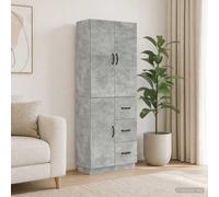 vidaXL Ensemble de Meubles 2 pcs Chêne Sonoma Bois d'ingénierie, Un Ensemble de mobilier Moderne, Salon Chic, Rangement Efficace, déco stylée, Solution Polyvalente