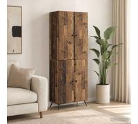 Ensemble de Meubles avec étagère 2 pc Bois d'ingénierie Mobilier maison vidaXL v