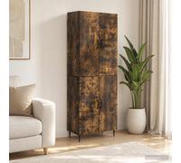 vidaXL Ensemble de Meubles 2 pcs 66 x 34,5 x 89,5 cm Bois d'ingénierie, Ensemble de Meubles abordables, Designs Modernes et Tables réglables ergonomiques pour Petits espaces