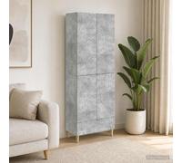 vidaXL Ensemble de Meubles 2 pcs Chêne Sonoma Bois d'ingénierie, Ensemble de Meubles de Bureau Chic, Salon Moderne, déco Fonctionnelle, Compact et stylé pour Tous Les espaces