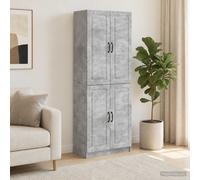 vidaXL Ensemble de Meubles 2 pcs Chêne fumé Bois d'ingénierie, Solutions de Meubles Ajustables pour Salon Compact, Design Polyvalent, Durable et Options Confortables