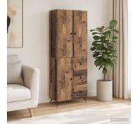 Ensemble de Meubles avec étagère 2 pc Bois d'ingénierie Mobilier maison vidaXL v