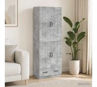 Ensemble de Meubles avec étagère 2 pc Bois d'ingénierie Mobilier salon vidaXL vi
