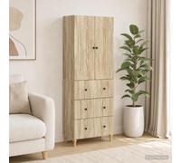 Ensemble de Meubles avec tiroir 2 pc Bois d'ingénierie Mobilier Bureau vidaXL vi