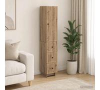 Ensemble de Meubles avec tiroir 2 pc Bois d'ingénierie Modernes jardin vidaXL vi