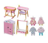 Ensemble de meubles - BABY BORN - 906163 - 6 pièces - Rose - Pour enfants à partir de 3 ans