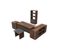 Concept Usine Ensemble de meubles de bureau Notto Marron