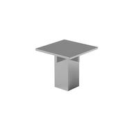 Ensemble de meubles de bar en acier inoxydable avec canapé en cuir et table à manger rectangulaire pour café, bistro, salon de musique, sièges de pub