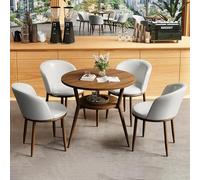 Ensemble de meubles de bureau modernes et élégants pour salle de conférence et chaises pour réunions productives Économie d'espace Salon Club Table et chaises pour environnement professionnel