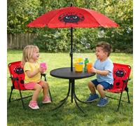 Ensemble de meubles de camping pour enfants 4 pièces extérieur 2 x chaise de ...