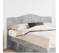 Ensemble de meubles de chambre (hors lit) Vidaxl Tête de lit Gris béton 160 cm Bois d'ingénierie