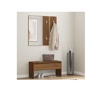 Ensemble de meubles de couloir Chêne marron Bois d ingénierie