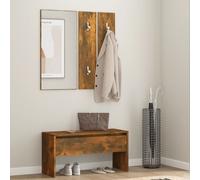 Ensemble de Meubles de Couloir Chêne Sonoma Bois d'Ingénierie Entrée vidaXL