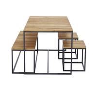 Ensemble de meubles de jardin Alois LxWxH 120x78x75cm