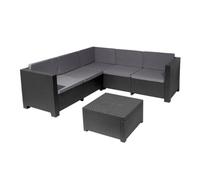 Ensemble de meubles de jardin oasis en graphite