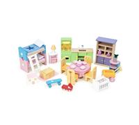 Ensemble de meubles de maison en bois