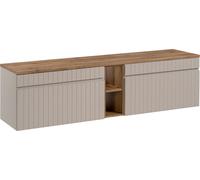 Ensemble de meubles de salle de bain 180Cm avec plan de travail, Élégant Et Fonctionnel