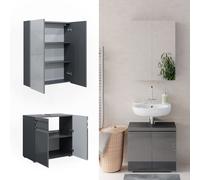 Ensemble de meubles de salle de bain VICCO FREDDY anthracite - 2-5 pièces