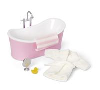 Ensemble De Meubles De Salle De Bains Avec Baignoire Et Accessoires Lundby 1:18