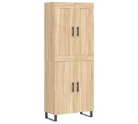 Ensemble de meubles de salon en chêne Sonoma - 69,5 x 34 x 180 cm - Solution de rangement pour vêtements et accessoires - Aspect bois moderne - Peu encombrant et durable