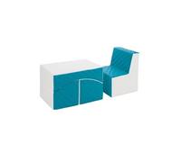 Ensemble de meubles en mousse blanc turquoise