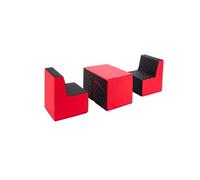 Ensemble de meubles en mousse rouge-noir Rouge G
