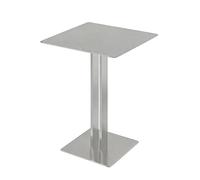 Ensemble De Meubles Industriels Modernes avec Banc en Acier Inoxydable Et Table De Café sur Pied for Magasins De Thé Au Lait Commerciaux, Bars À Café, Ensemble De Sièges(G)