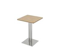 Ensemble De Meubles Industriels Modernes avec Banc en Acier Inoxydable Et Table De Café sur Pied for Magasins De Thé Au Lait Commerciaux, Bars À Café, Ensemble De Sièges(E)