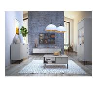 Ensemble de meubles : Meuble TV, vitrine, petit buffet et table basse - Collection ISIS