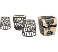ENSEMBLE DE MEUBLES MULTIFONCTIONS UNIQUBO IKU BS 2+1 3 TABLES ET 2 PLACES
