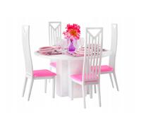 Ensemble De Meubles Pour Poupées - Avec Table - 38 Pièces