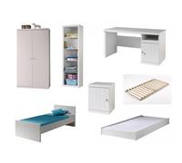 Ensemble De Meubles Robin Avec Lit Gigogne Et Bureau
