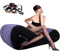 Ensemble de meubles sexuels gonflables, kit d'oreillers érotiques et rampes, chaise gonflable, fauteuil gonflable, oreillers sexuels, chaise d'amour, jouets sexy pour le sexe en couple, oreillers