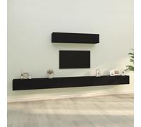 Ensemble de Meubles TV 6pcs Gris Béton Bois d'Ingénierie Divertissement vidaXL