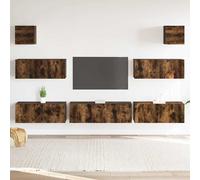 Ensemble de Meubles TV 7pcs Chêne Sonoma Bois Ingénierie Divertissement vidaXL