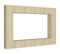 Ensemble de meubles TV 8 pcs Chêne sonoma Bois d ingénierie